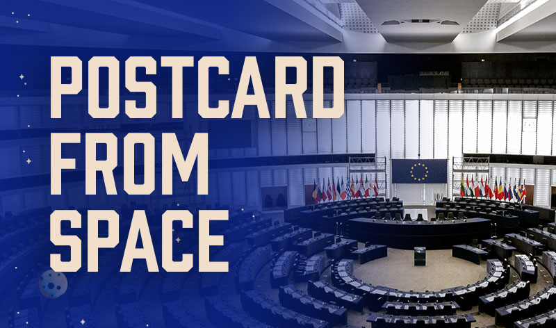 Postcard from Space - Civics