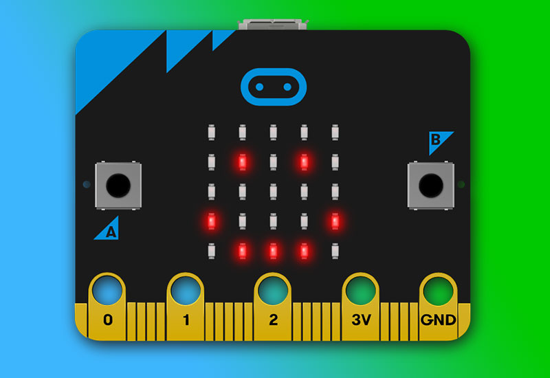 micro:bit emotion badge lesson