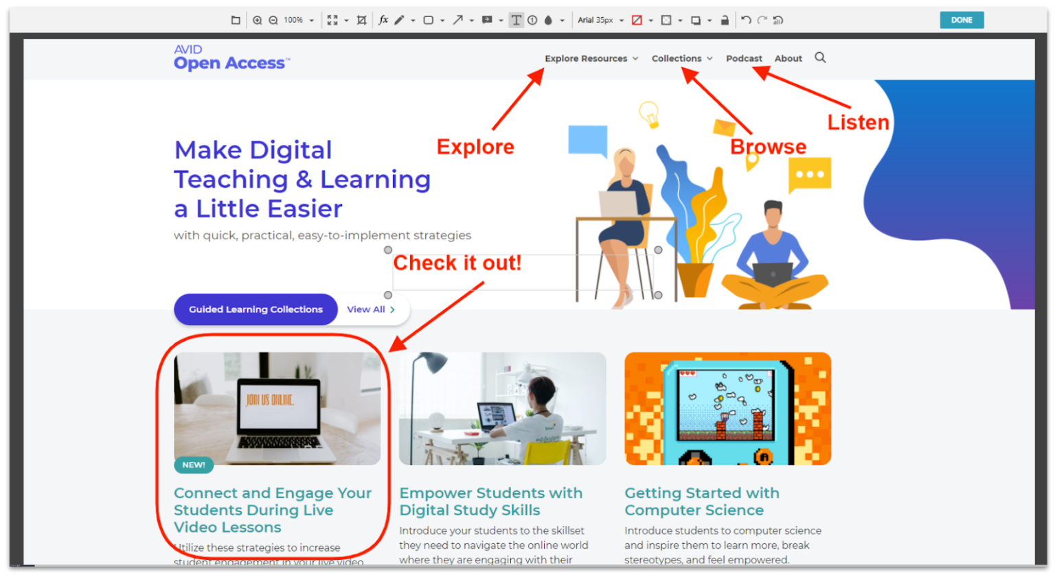 Picture This: The Power of Images in Student Creation - AVID Open Access