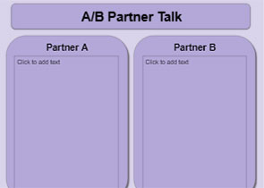 A/B Partner Talk