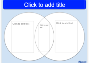 Venn Diagram (2 circles) template