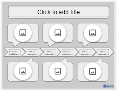 Timeline 6 Arrows with Pictures