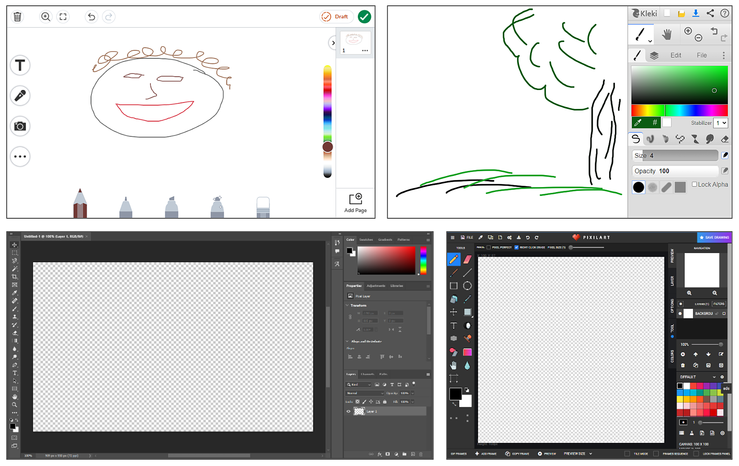 Kleki - Online Painting and Image Editing Tool 