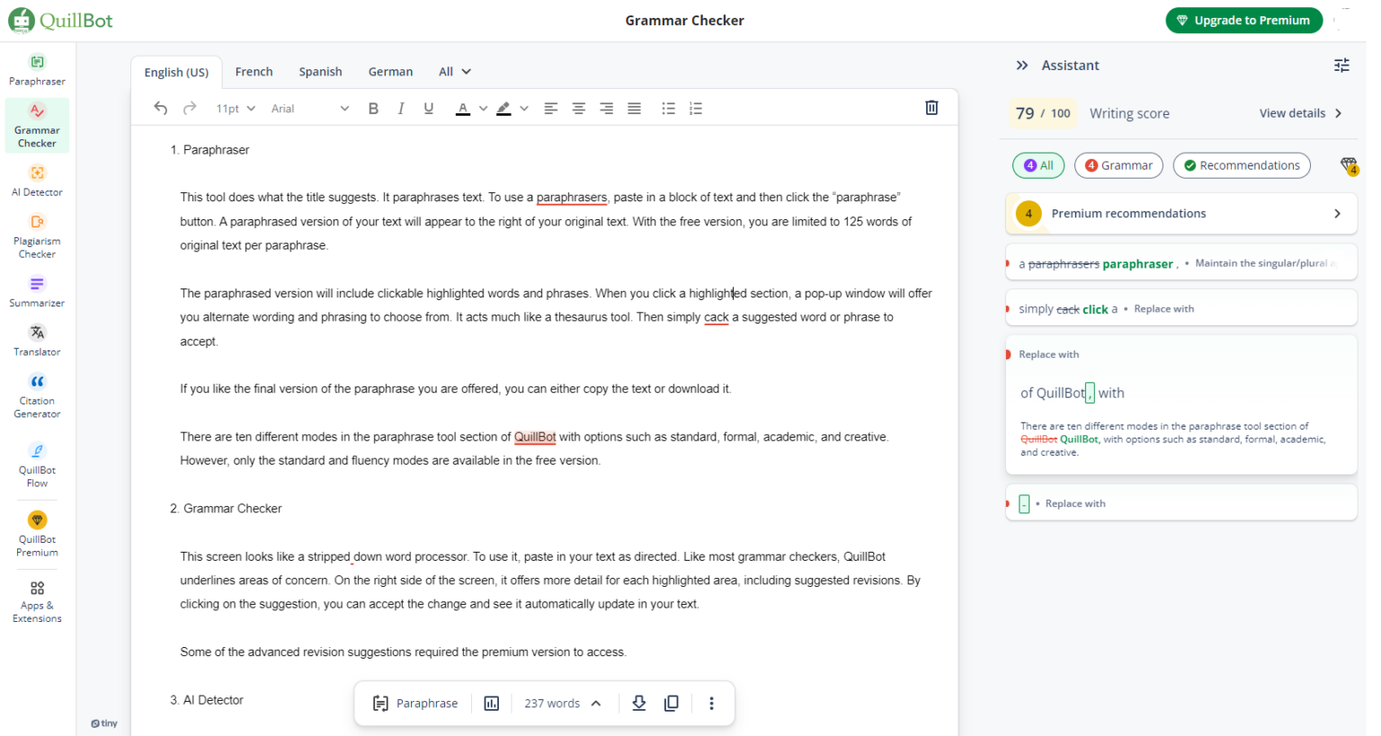 QuillBot - AVID Open Access